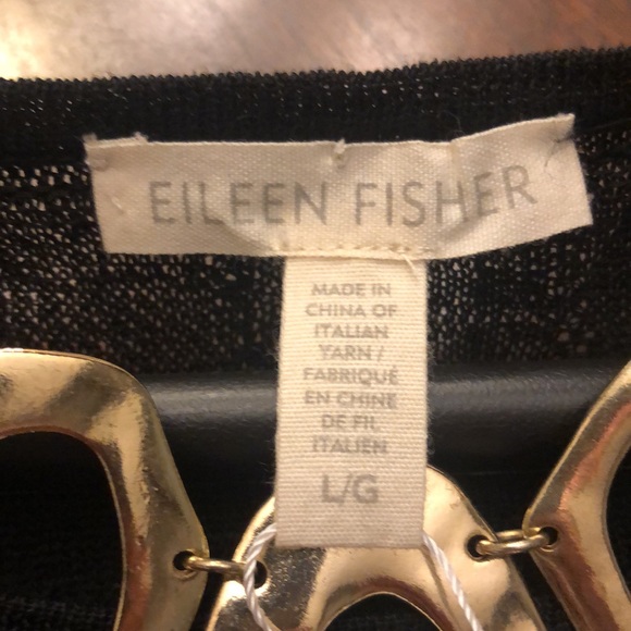 Eileen Fisher Sheer Hemp Sweater - Picture 8 of 15